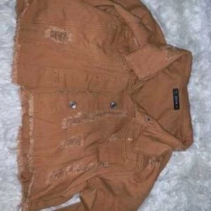 Camel colored Jean jacket
